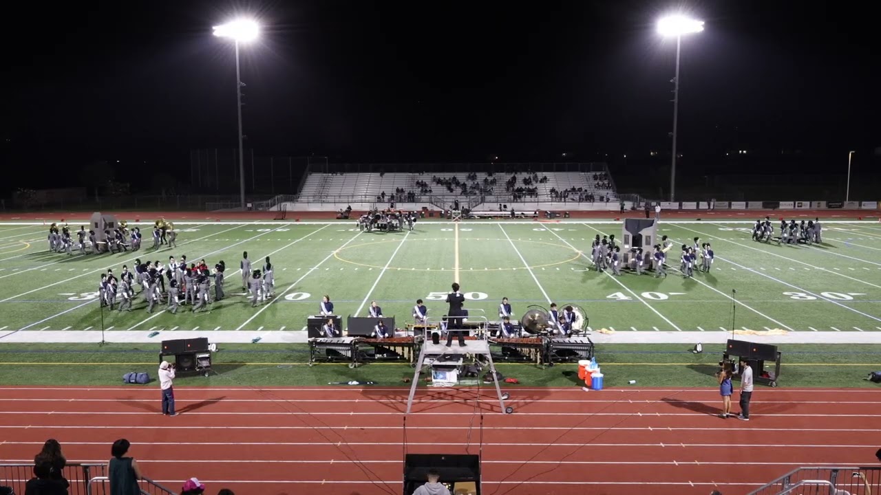 Marching Trojan Regiment & Color Guard - 10 Oct 2025