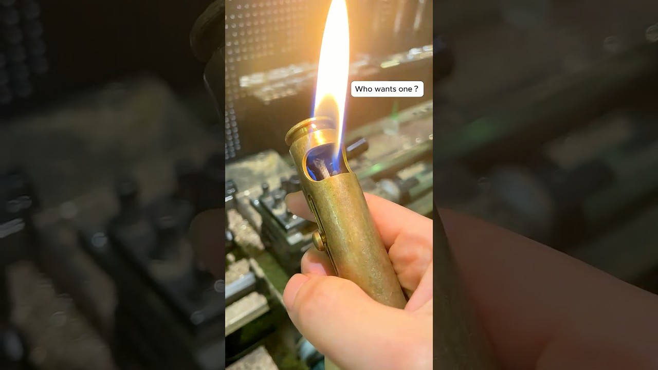 Military-Style Handmade Lighter &ndash; Would You Use One?