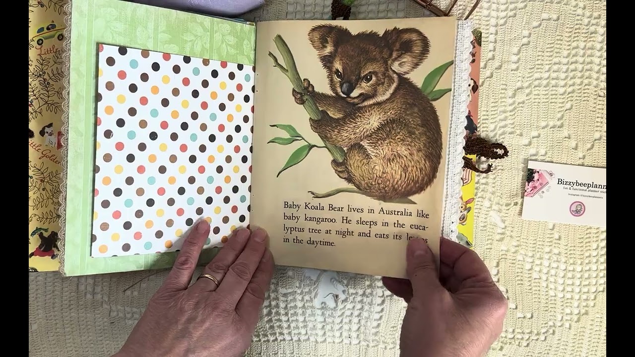 Baby Animals Little Golden Book Junk Journal