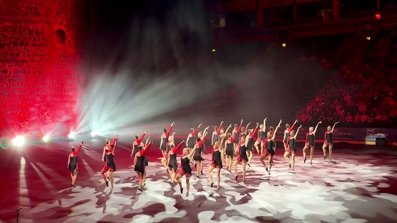 Australian Highland Dance Team OzScot @ Belfast International Tattoo 2024