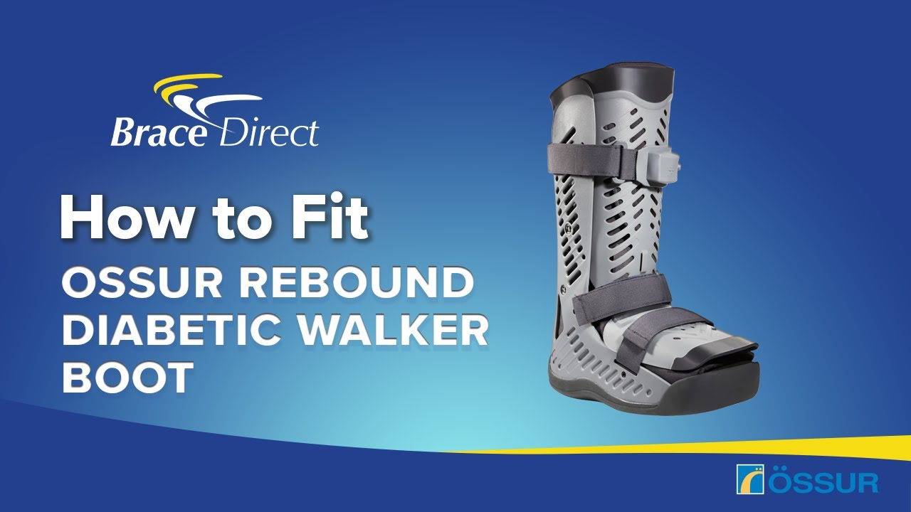 Transform Your Steps with the Ossur Diabetic Walker Boot!
