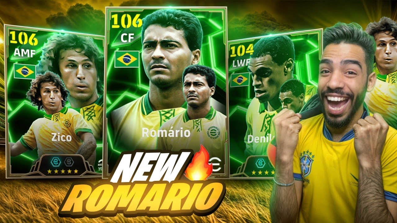 БРАЗИЛИЯ 🇧🇷 - НОВЫЙ НАБОР ЗИКО + РОМАРИО ОТКРЫТ + ГЕЙМПЛЕЙ 🔥 EFOOTBALL 25 MOBILR
