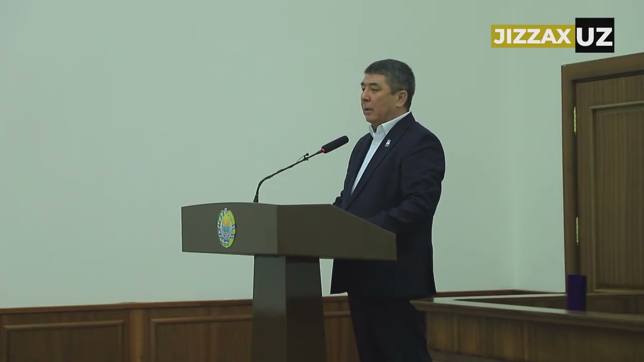 Jizzax viloyati hokimi Ulug‘bek Mustafoyev;