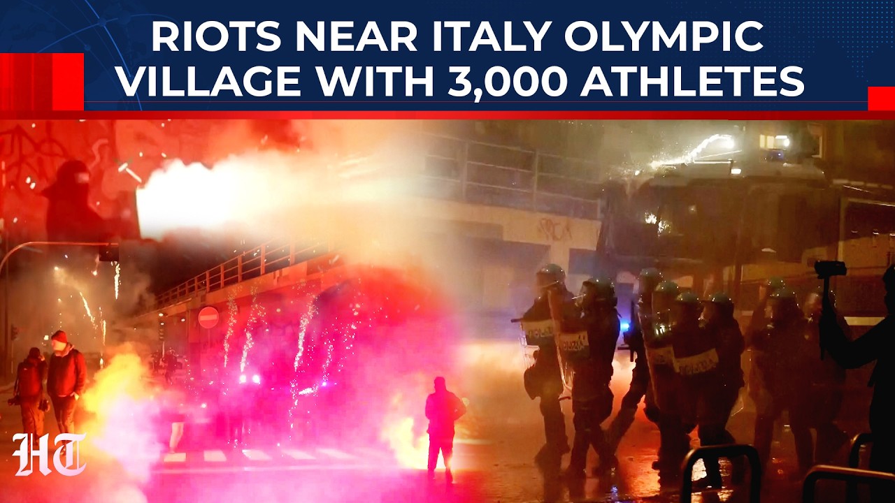 Italy Winter Olympics: Rioting Near Milan Games Village With 3,000 Athletes; Trains Also Sabotaged