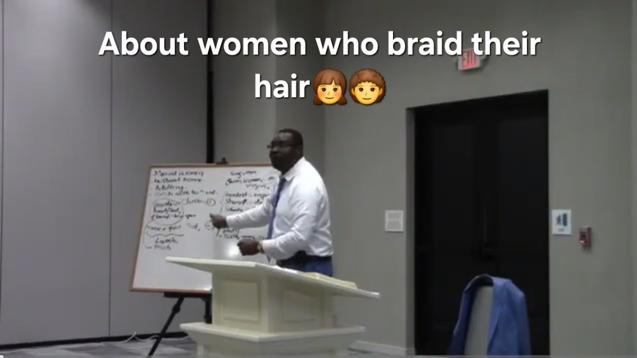 What does the Bible and the message say about women who braid their hair👧🧑‍🦱?