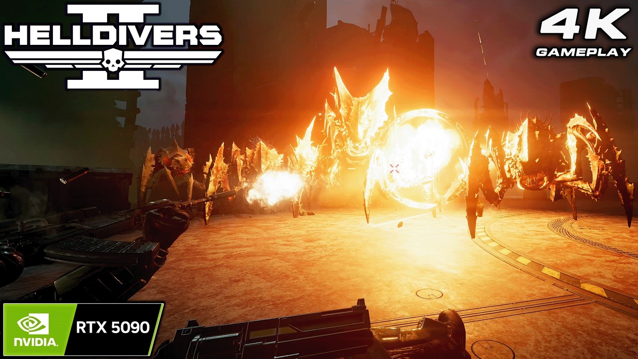 Helldivers 2: 4K Gameplay No Commentary ULTRA Settings | RTX 5090 P1193