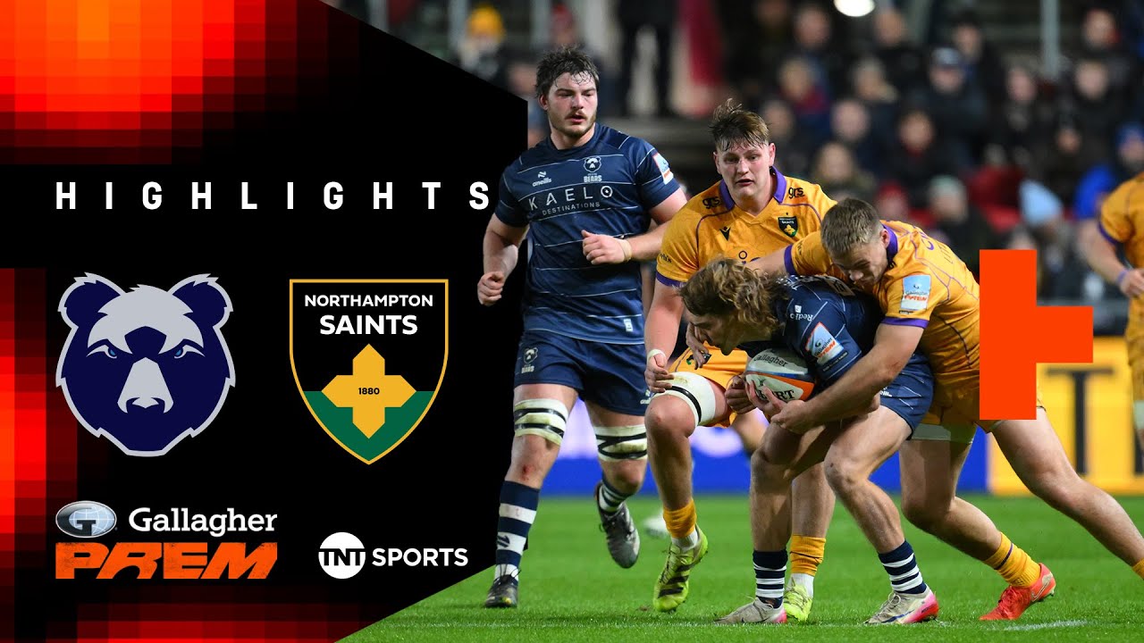GREAT WIN! 🫡 | Bristol Bears vs Northampton Saints | Gallagher PREM Rugby Highlights