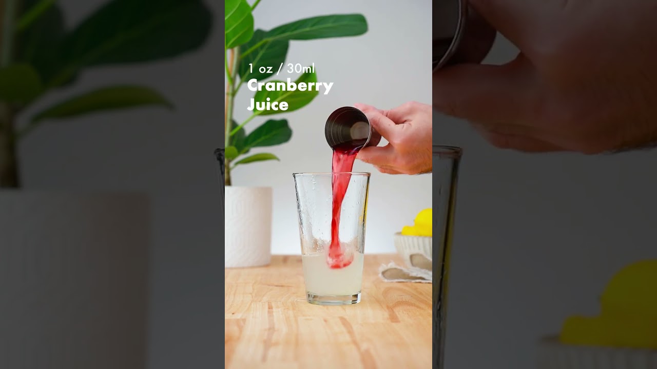 Cosmopolitan cocktail recipe