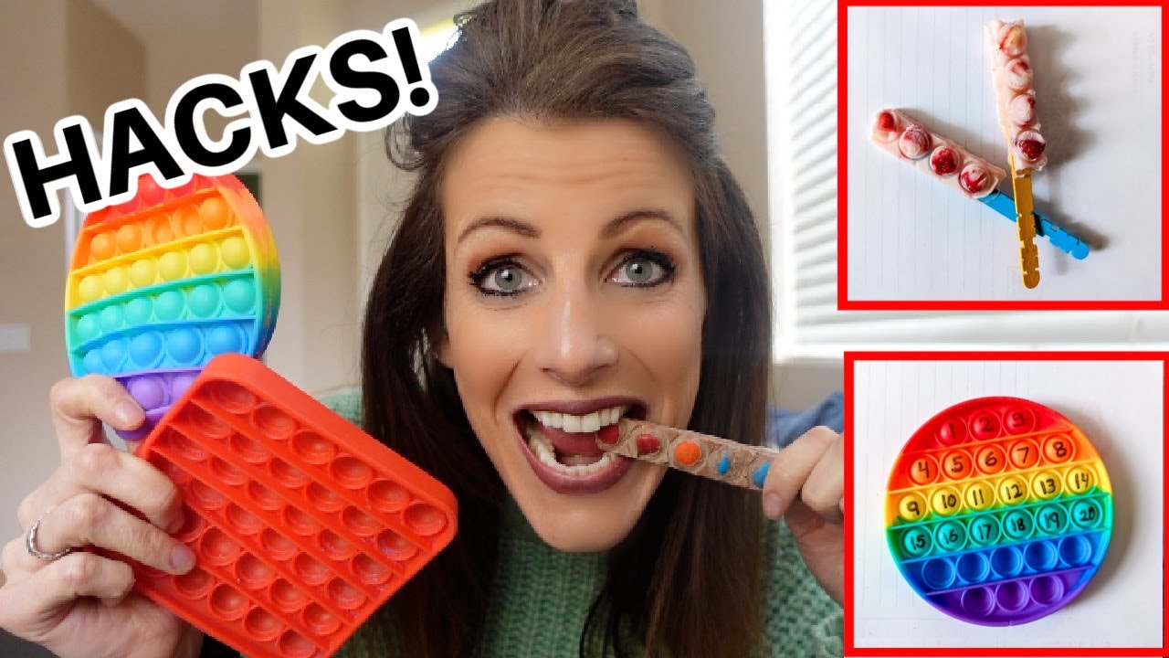 Fidget Pop It Hacks For Moms!