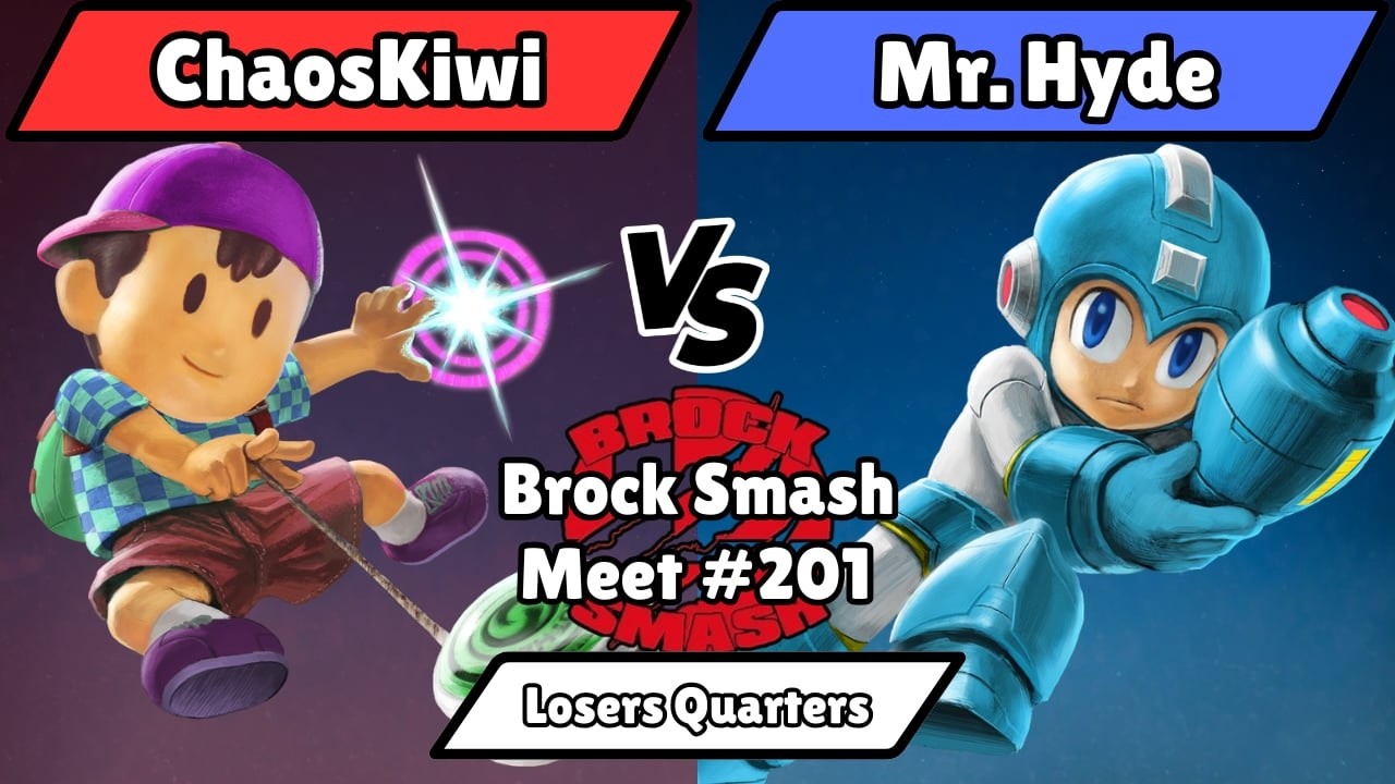 BSM 201 - ChaosKiwi (Ness) vs Mr Hyde (Megaman) - Losers Quarters
