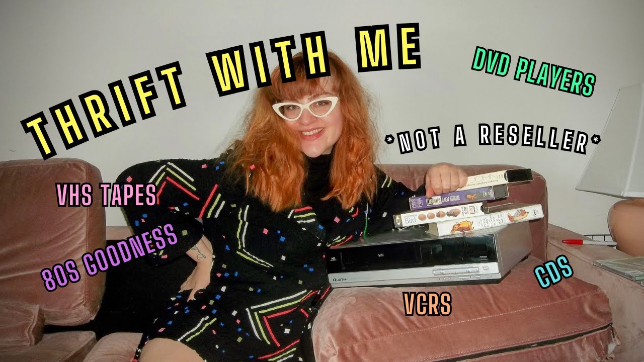 I Found an 80s VCR...Thrift With Me!
