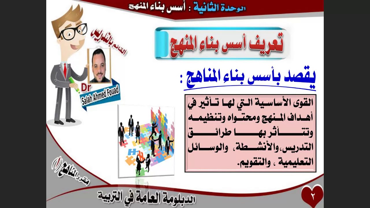 د.صلاح أحمد فؤاد ...الأساس المعرفي عبر منصة البلاك بورد
