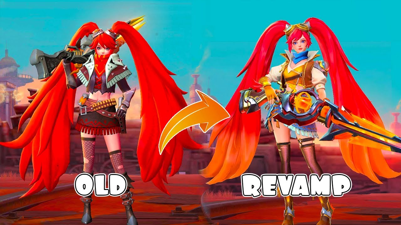 Layla Revamp Blazing Gun VS OLD Skill Effects Comparison
