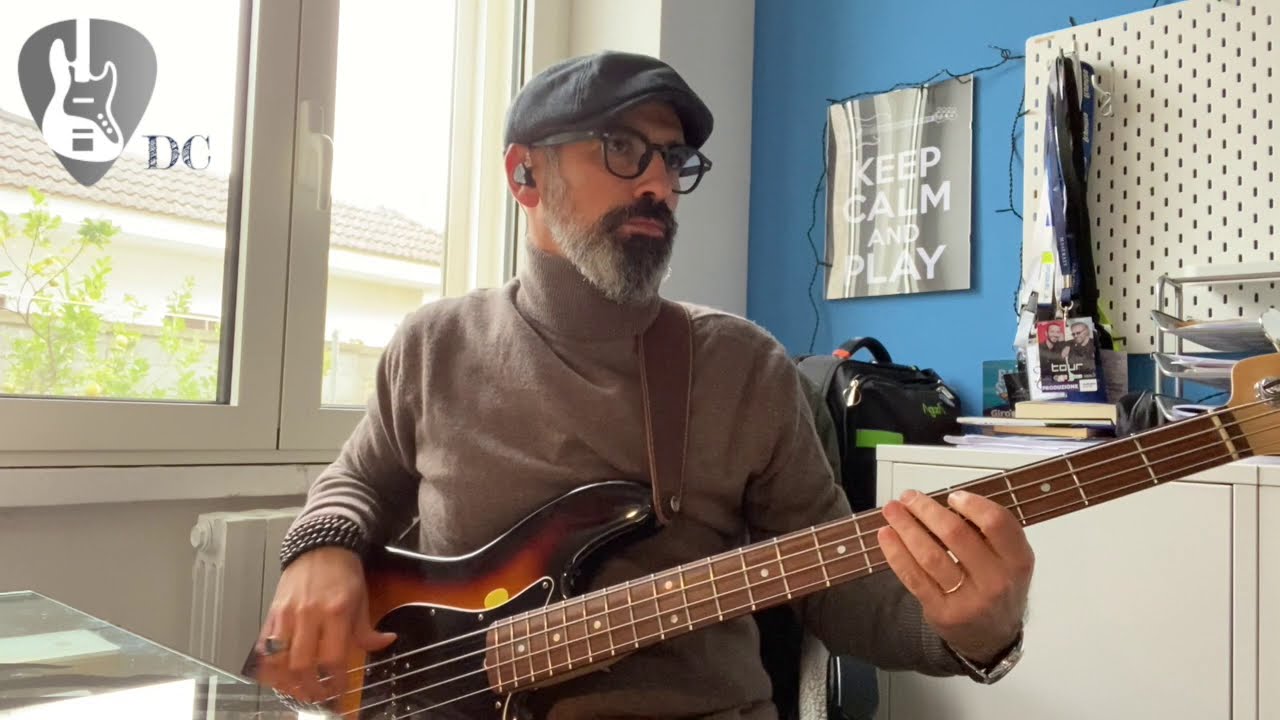 Seven days in sunny june - JAMIROQUAI (Bass Cover) 