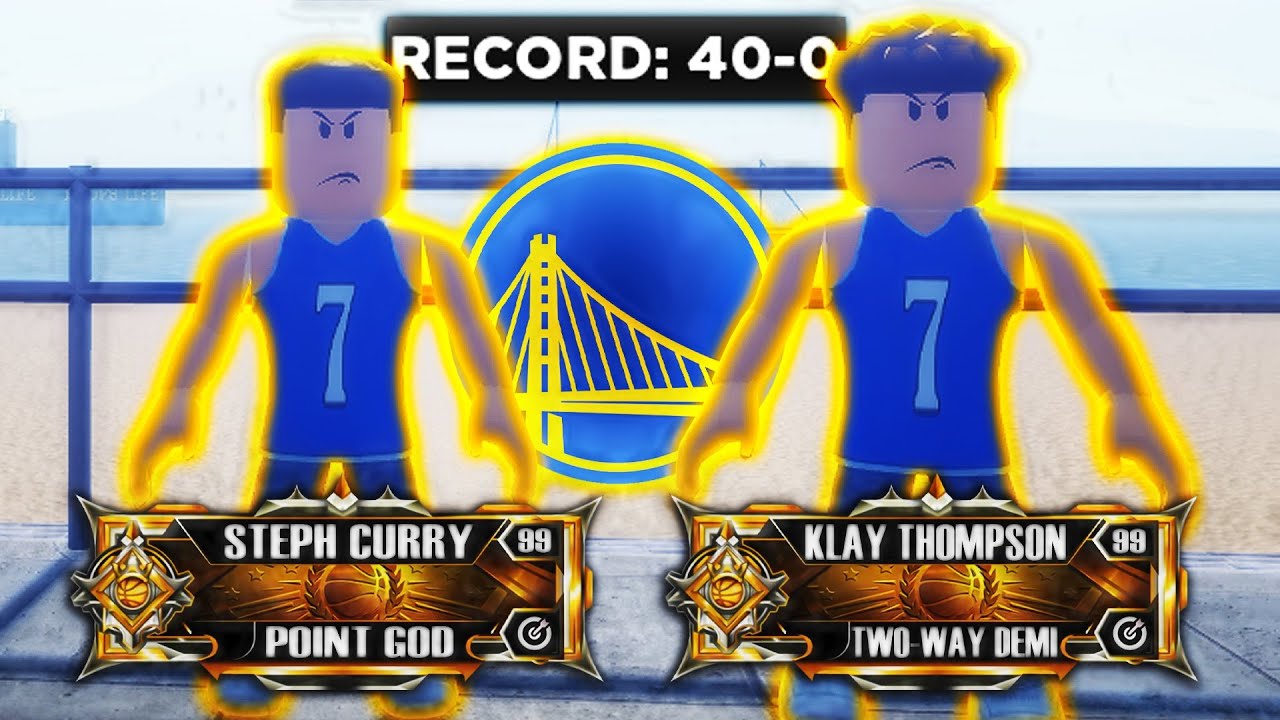STEPH & KLAY VIOLATE 2v2's & RUIN People's Day On ROBLOX Hoops Life..