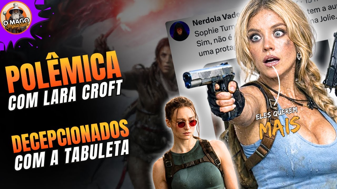 DECLARAÇÕES POLÊMICAS e VISUAL da ATRIZ de LARA CROFT CAUSA DISCÓRDIA ENTRE OS FÃS | TOMB RAIDER