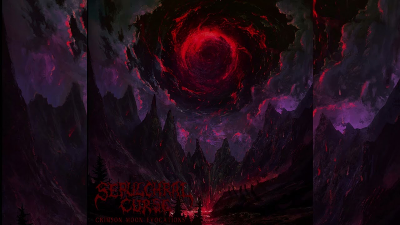SEPULCHRAL CURSE - Crimson Moon Evocations (Full Album) BLACK DEATH METAL 2025
