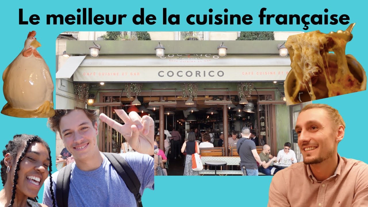 Goûtez le meilleur de la cuisine française au Cocorico Paris Carré Rive Gauche!