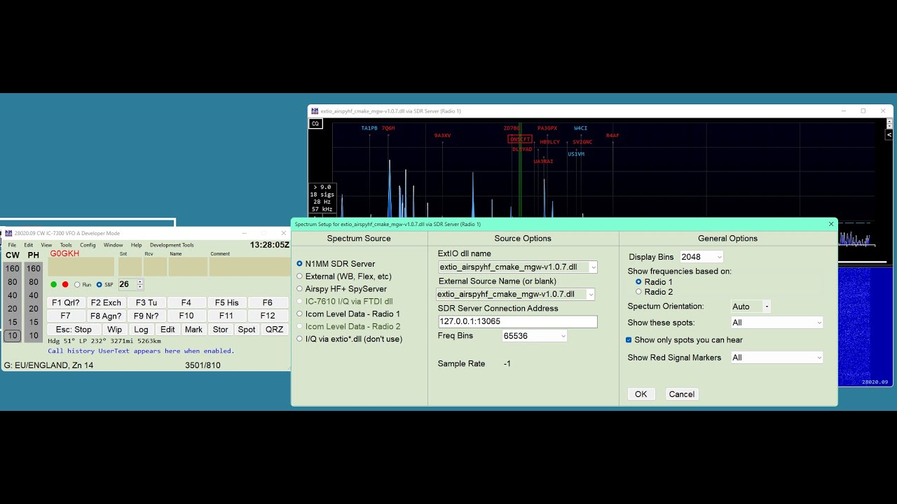 Changes to N1MM+ Spectrum Dec 2023