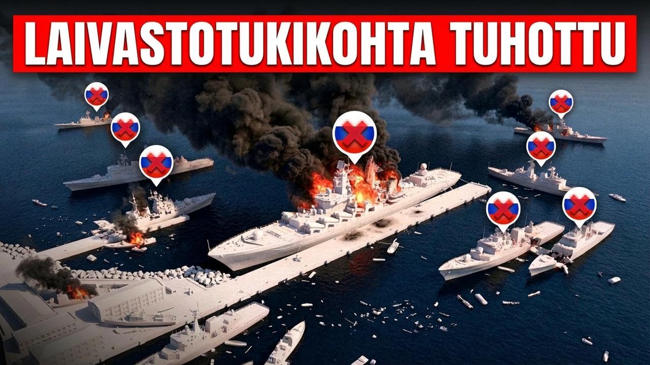 Venäjän laivasto piilotti jotain korvaamatonta – Ukraina löysi sen ja näin kävi