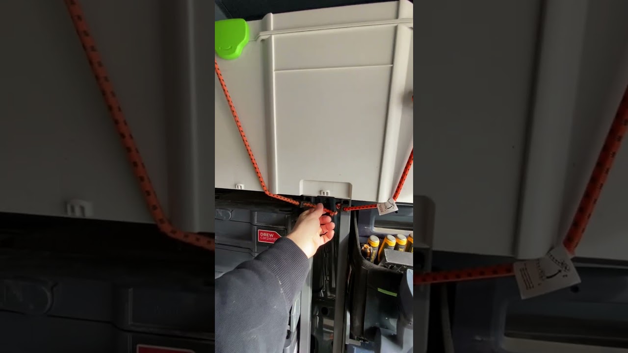 Bott Smartvan update: Festool Planex Drywall Sander storage and Little Giant King Kombo