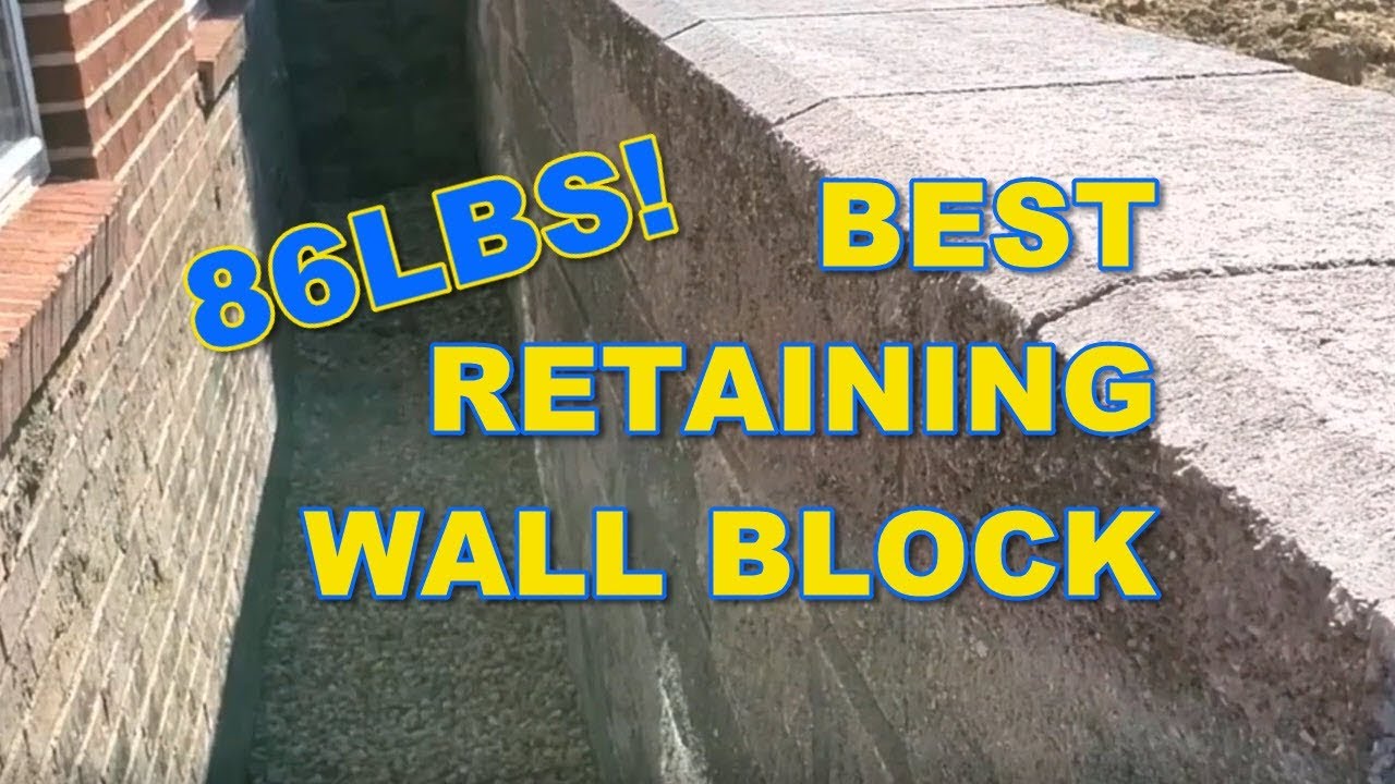 Best Retaining Wall Block to Elevate Grade