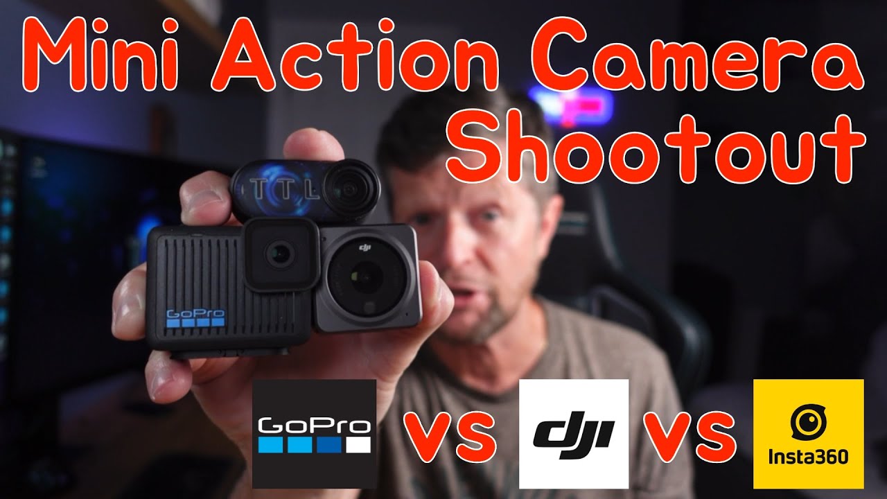 GoPro Hero 4K против DJI Action 2 против Insta360 GO 3S: сравнение мини-экшн-камер