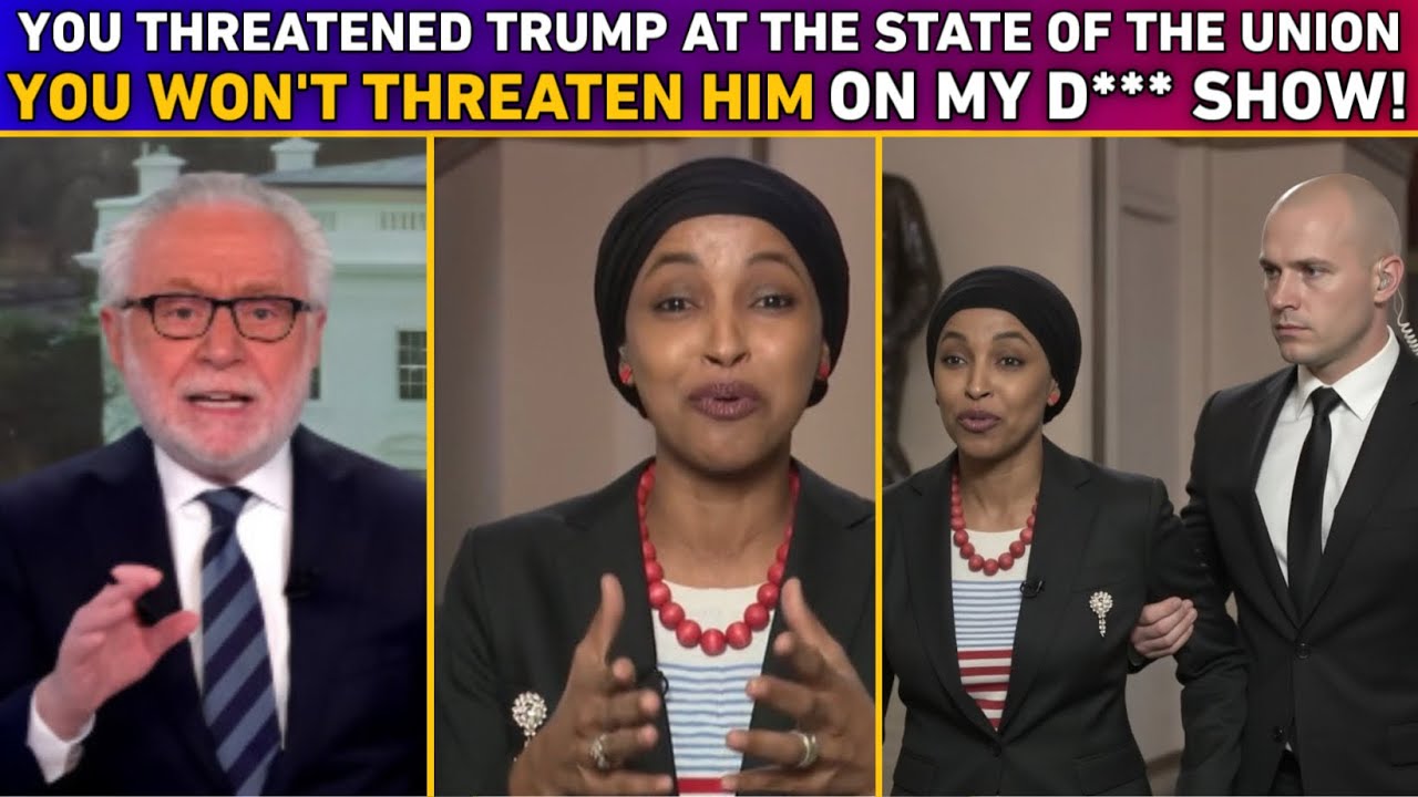 Ilhan Omar KICKED OFF CNN Interview After INAPPROPRIATE Threat Towards Trump!!!