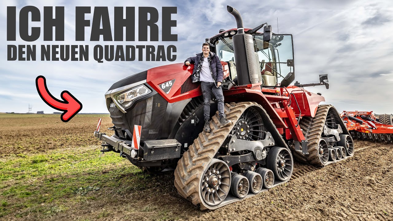 Ich fahre den neuen Case Quadtrac 645!🤯