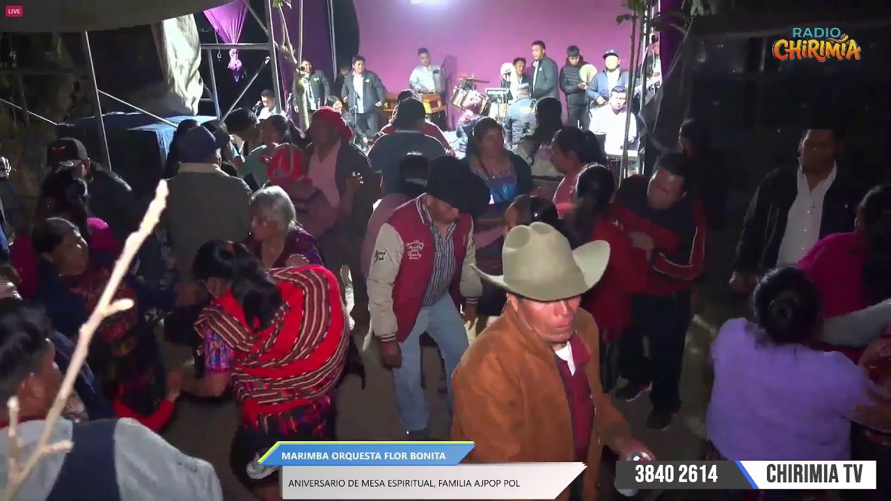 FLOR BONITA, PATZIBAL SECTOR POL, ANIVERSARIO DE MESA ESPIRITUAL DE LA FAMILIA AJPOP POL