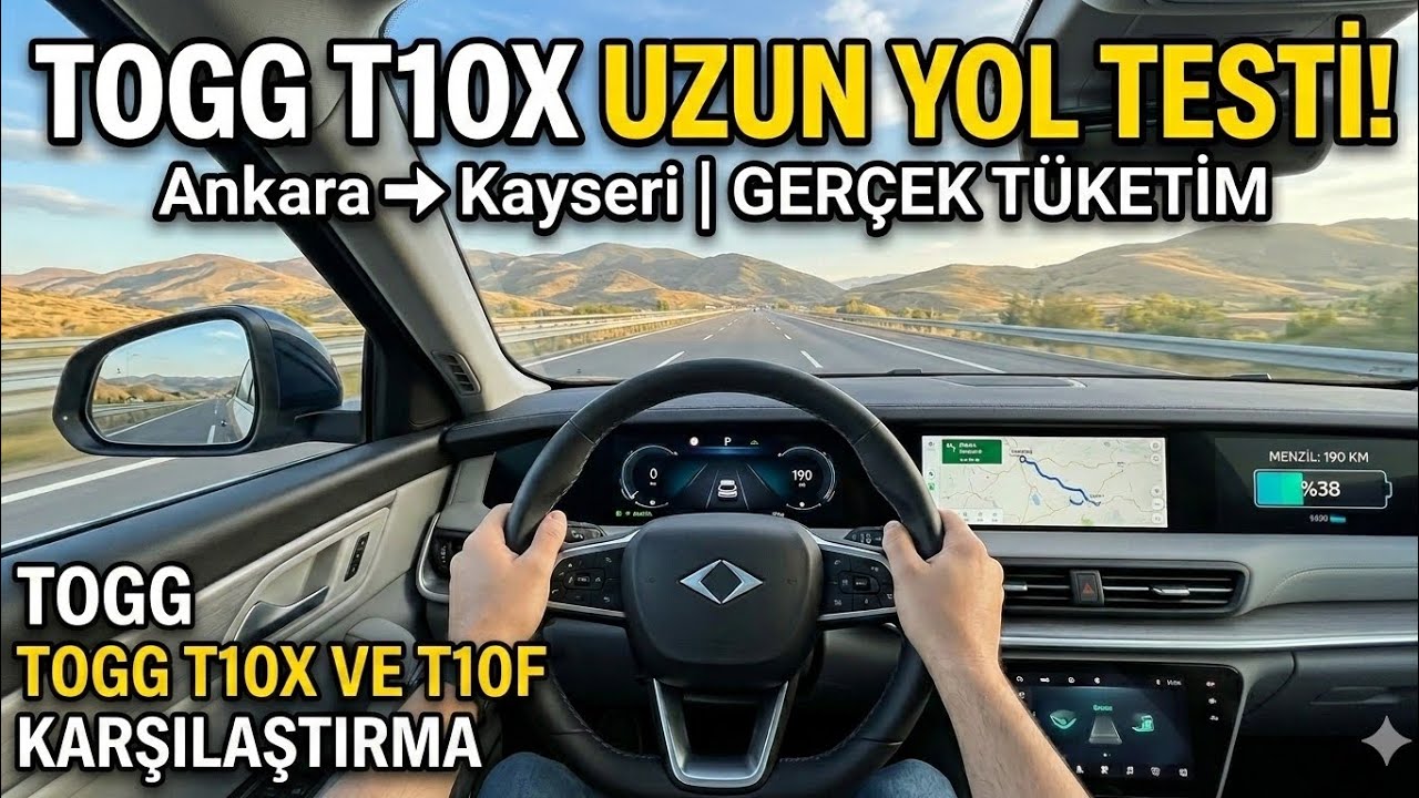 T10X Uzun Yol Testi: T10F ile Kıyaslama ve Gerçek Tüketim Değerleri!