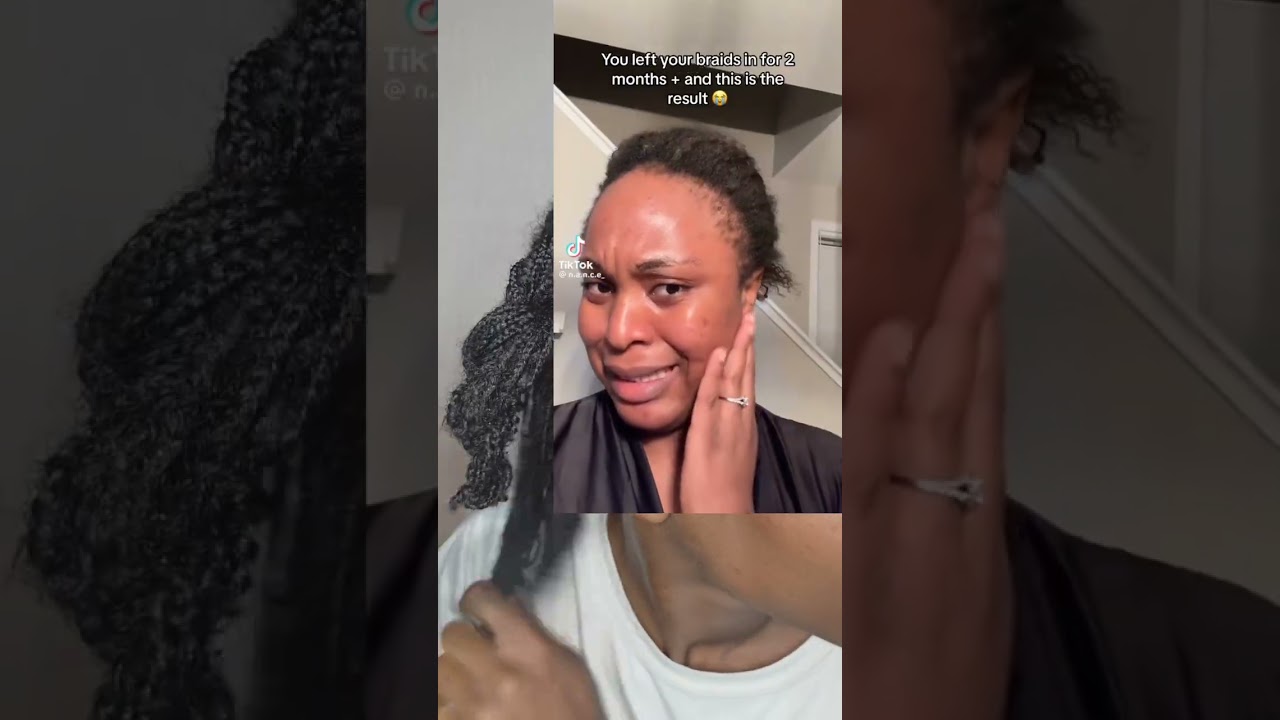 Moisturing minibraids + 3 habits that may be destroying your natural hair #minibraids  #hairgrowth
