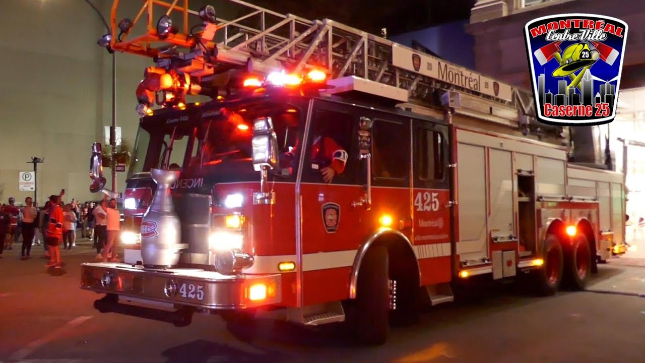 Montréal | CLUELESS Habs Fans Delay Firefighters From Responding to Emergency After Vegas Series Win