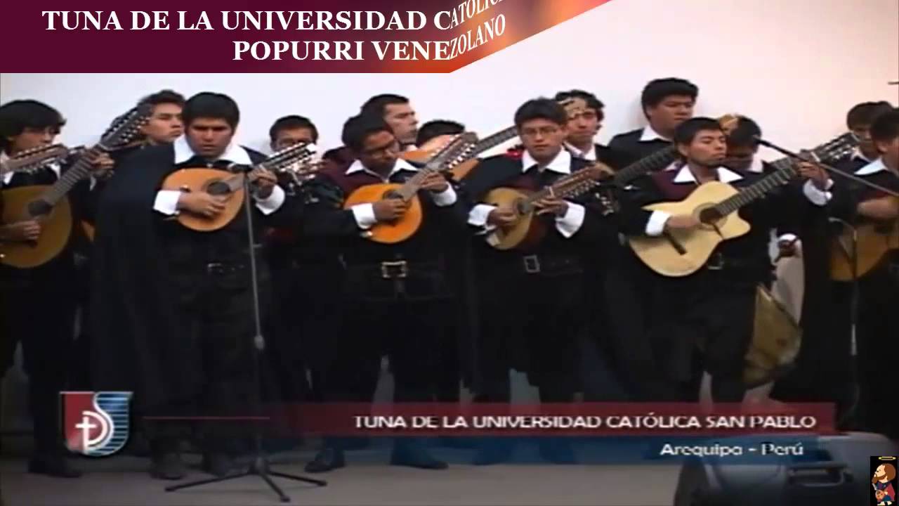 TUNA DE  LA UNIVERSIDAD CATOLICA SAN PABLO - FESTIVAL 2012