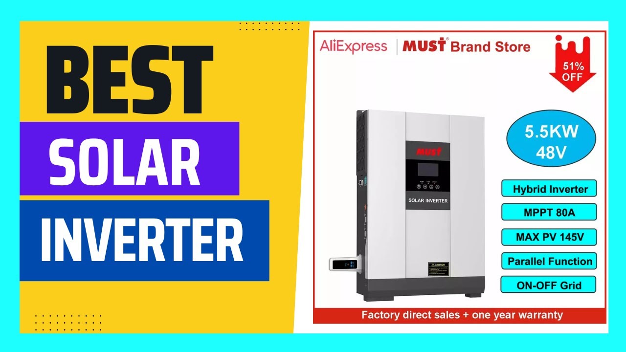 MUST PH1800 Plus 5KW 5.5KW Solar Inverter
