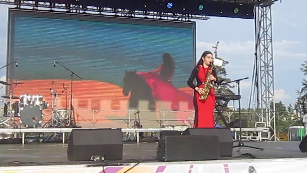 Саксофон Валерия Котельникова, ЧелГУ (Т. Петросян - Арабская девушка)