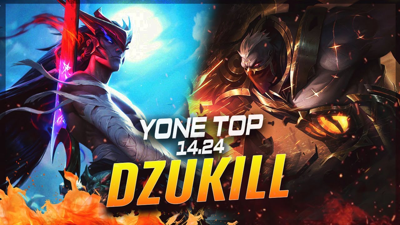 Dzukill - Yone vs Sion TOP Patch 14.24 - Grandmaster Yone Gameplay