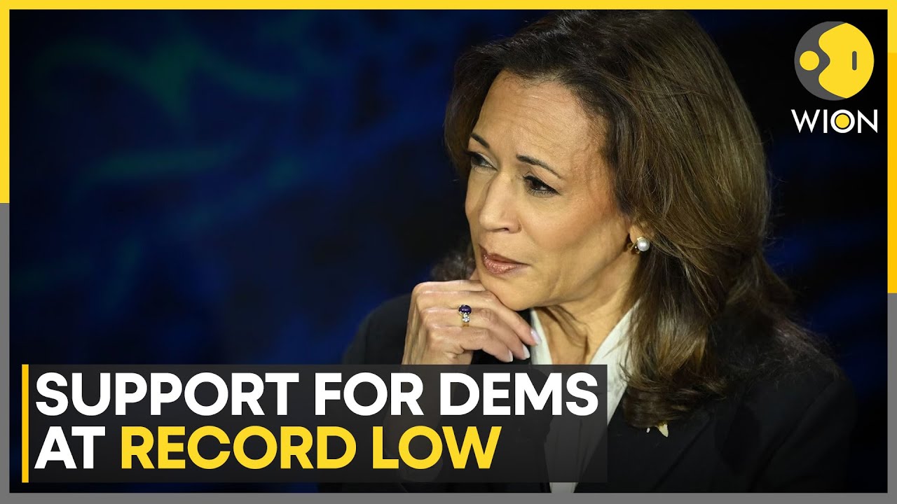 US: Sharp Drop In Support For Democratic Party In America | World News | WION