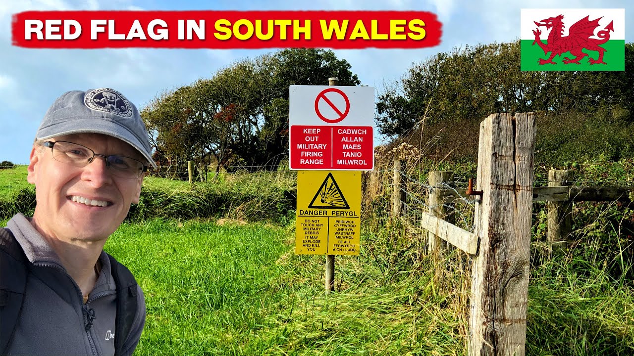 DON’T Mess With the BRITISH MILITARY! Bombs & Beaches in South-West Wales 🏴󠁧󠁢󠁷󠁬󠁳󠁿