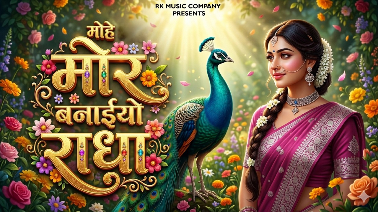 मोहे मोर बनइय्यो राधा | Mohe Mor Banaiyo Radha Apne Vrindavan Ko | Peaceful Radha Krishna Bhajan