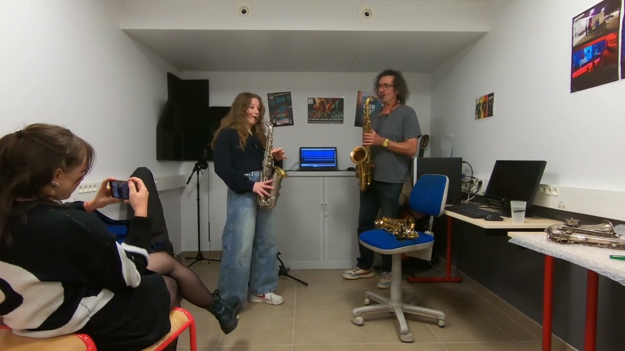 Apprentizik : initiation au saxophone sur 