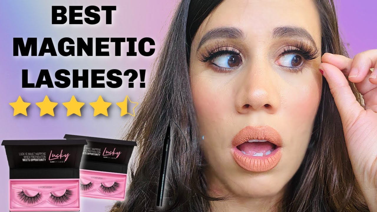 MAGNETIC EYELINER AND LASHES REVIEW | GLAMNETIC LASHES REVIEW