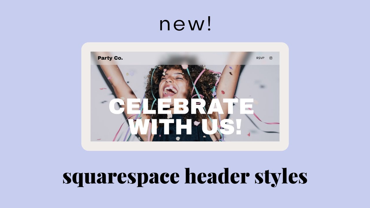 Header Styles in Squarespace 7.1 Tutorial | By Emily Jane