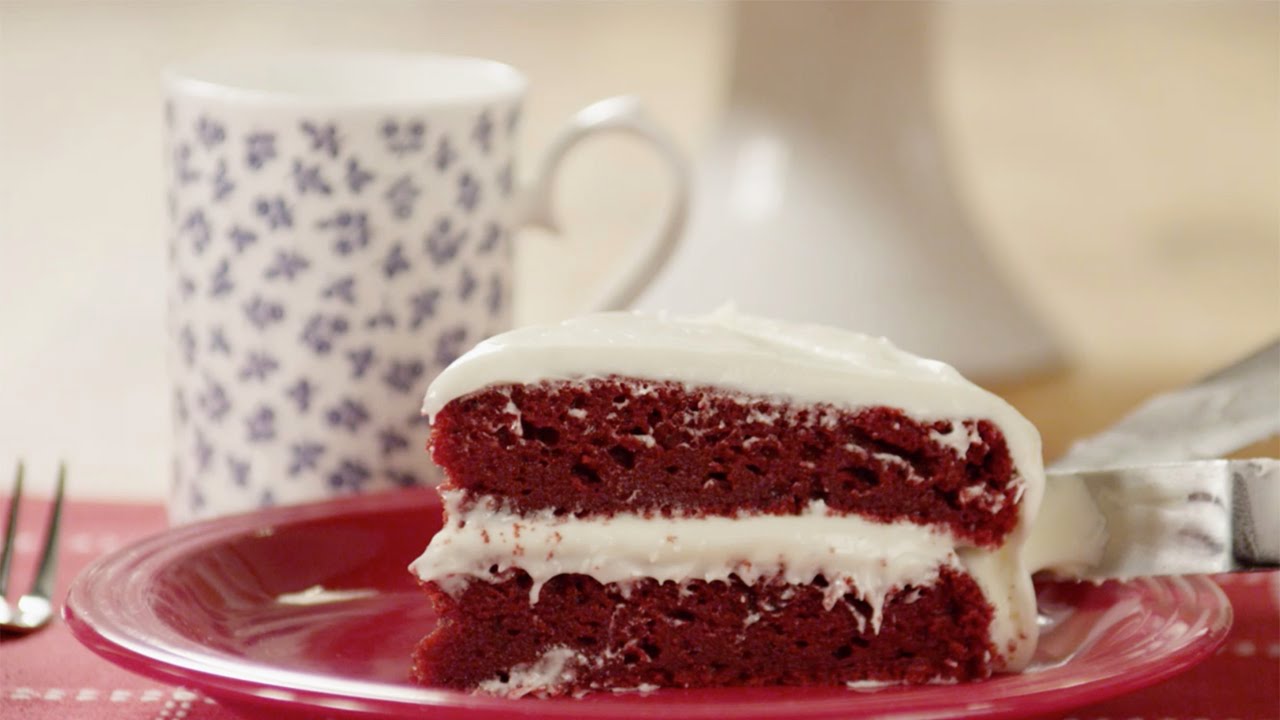 Glutenvrije red velvet cake