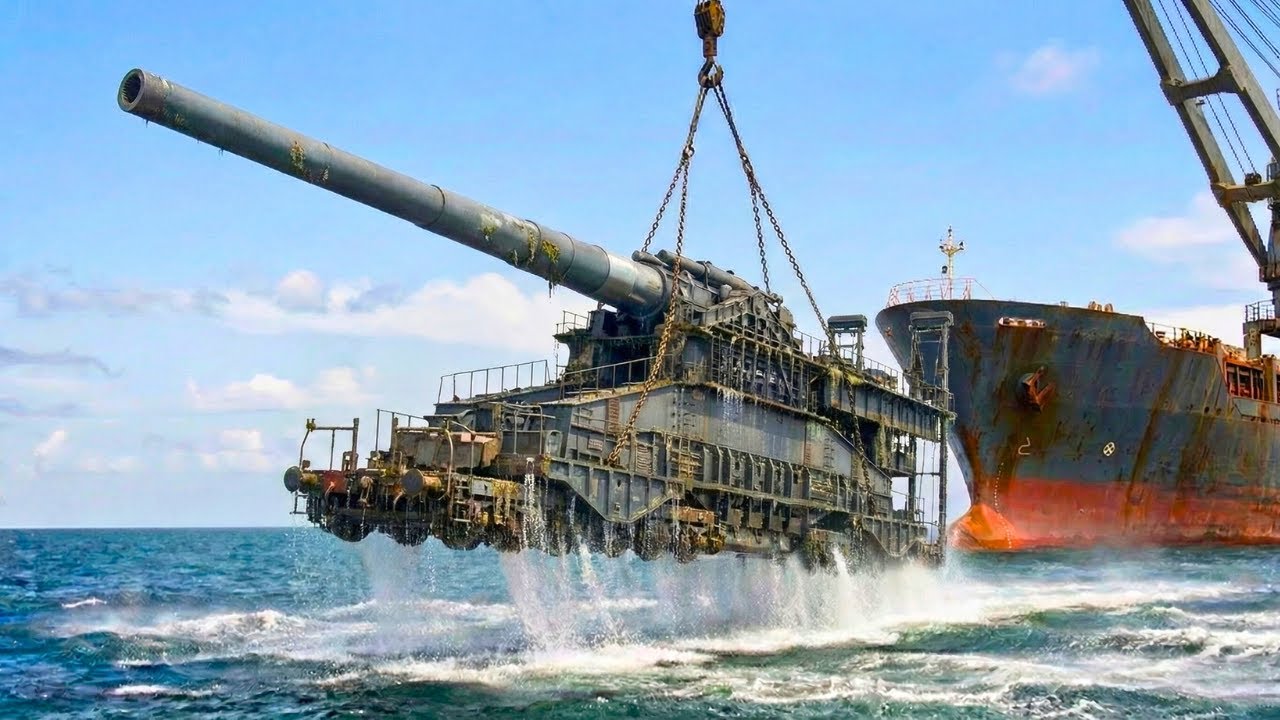 Reviving the Monster: Salvaging the WWII Big Bertha Cannon from the Ocean Floor