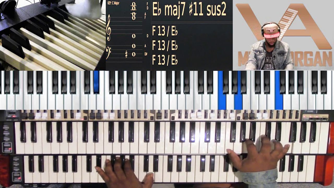 Down At The Cross on Organ