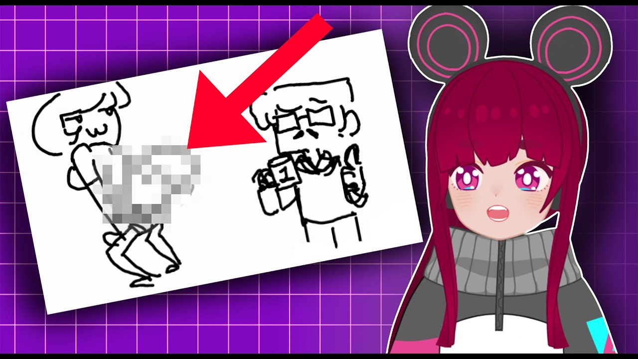 These VTubers Drew WHAT?!
