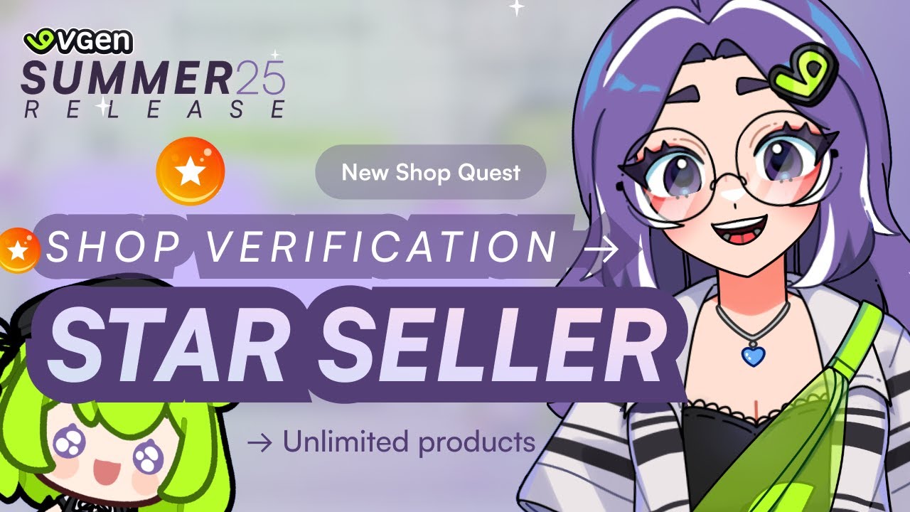 Звездный продавец VGen ⭐ Получите признание за отличные товары в магазине!