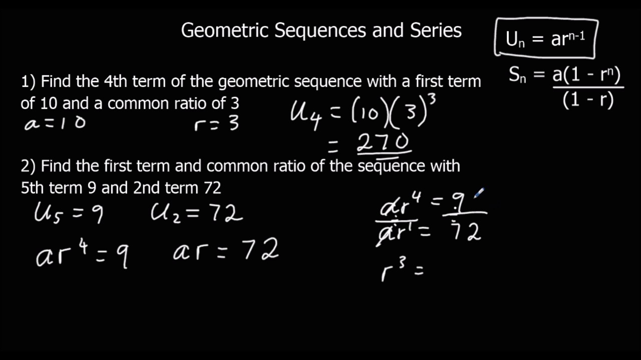 Geometric Sequences