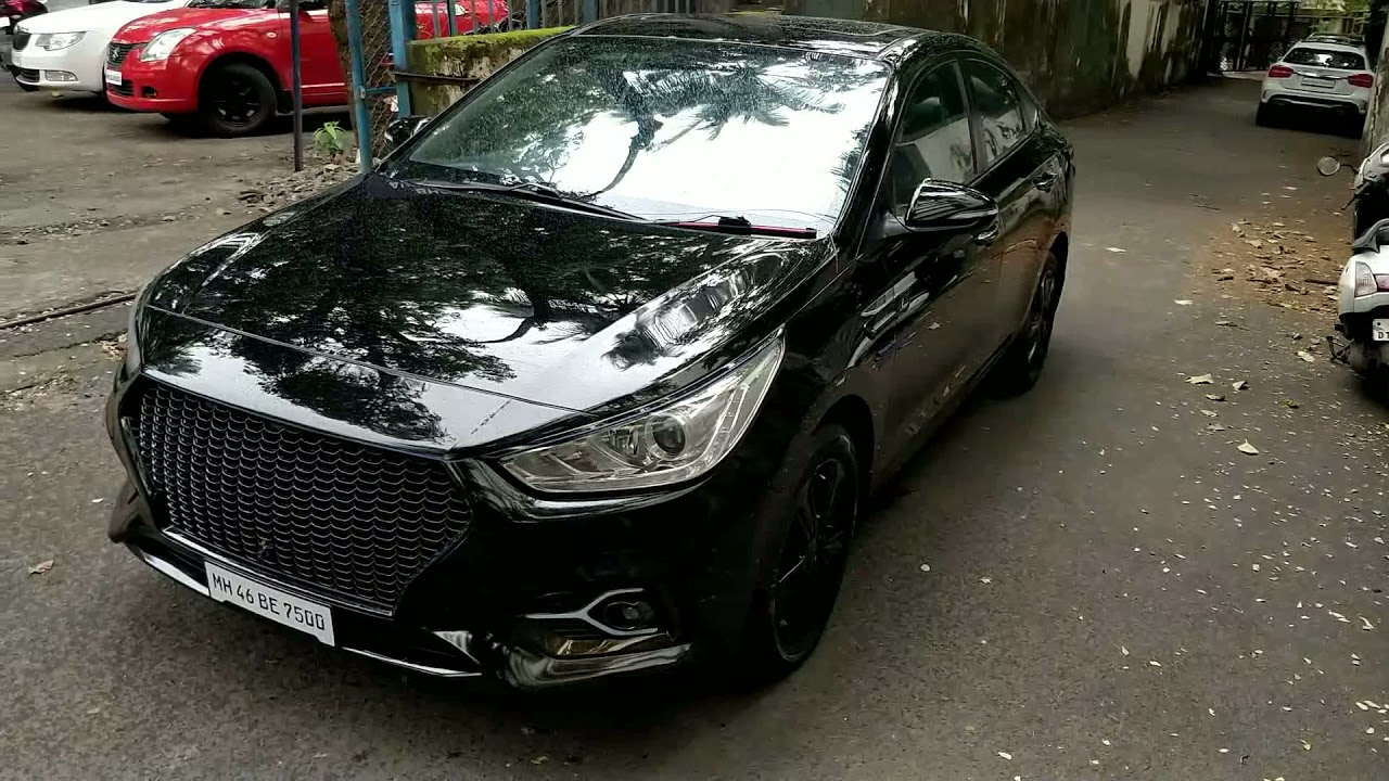Hyundai Verna Modified Dark Knight